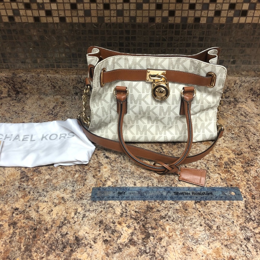 Michael Kors print purse